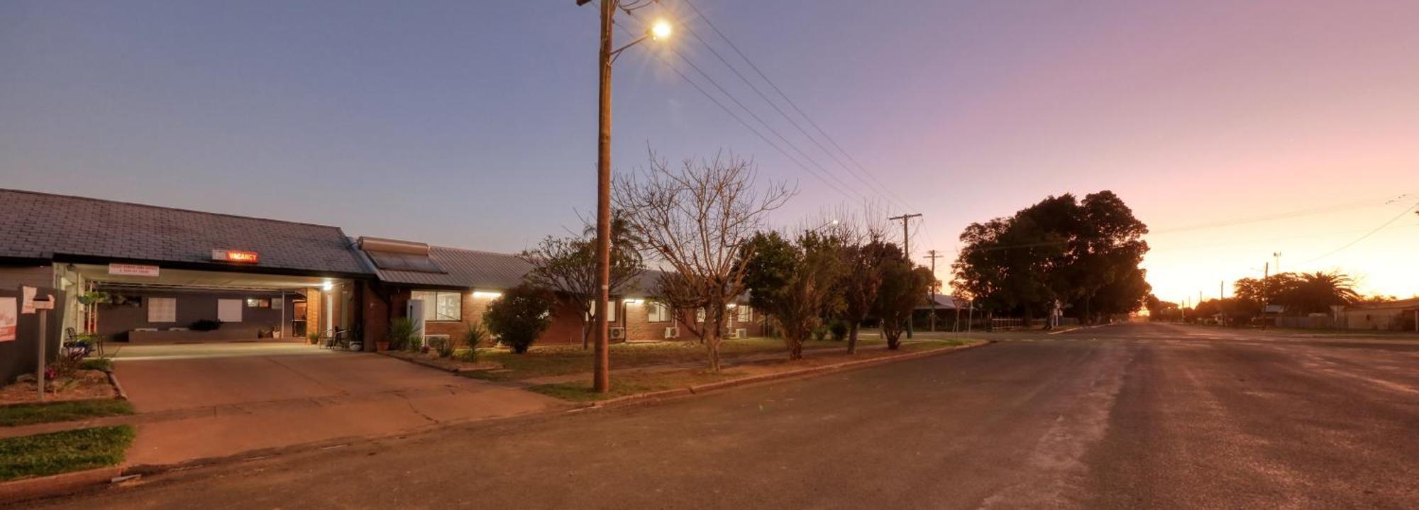 The Major Mitchell Motel Bourke Exterior foto