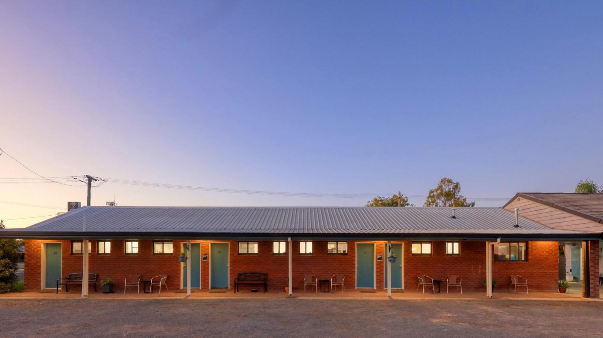 The Major Mitchell Motel Bourke Exterior foto